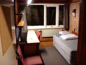 Room as I walked in.